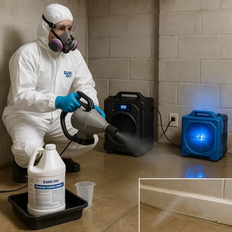 Sanitization and Odor Removal process in Port Edwards, WI