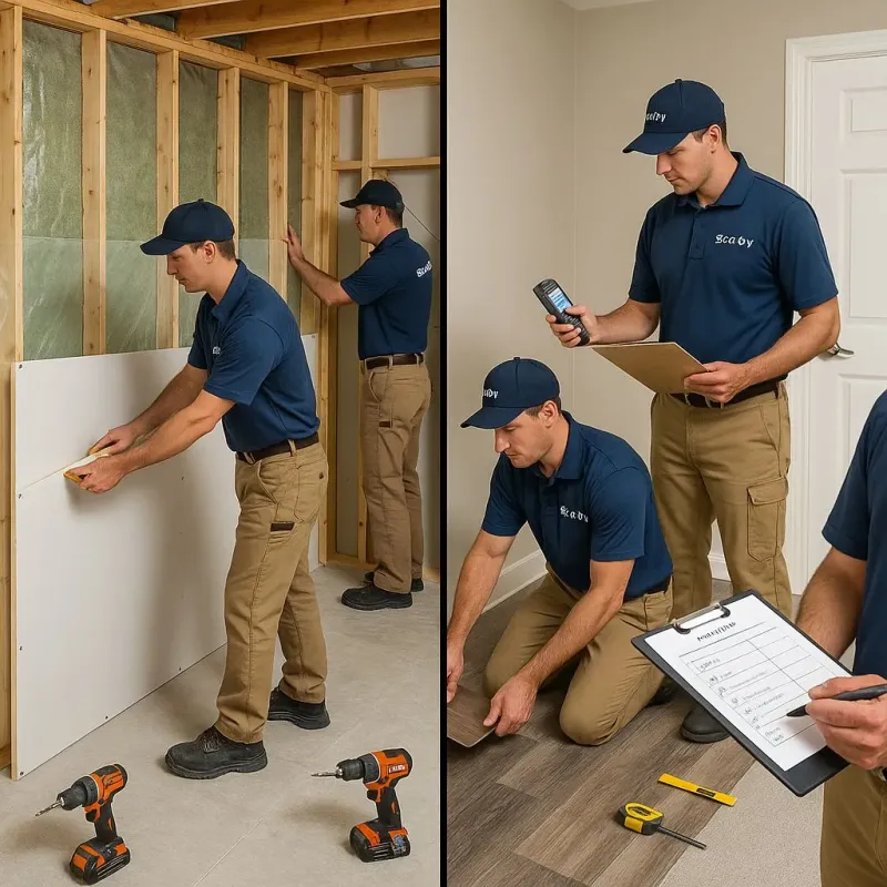 Repairs and Reconstruction process in Port Edwards, WI